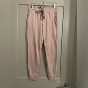 Victoria’s Secret velvet pink sweatpants size XS
